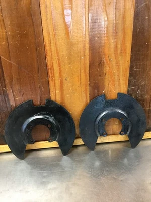 Triumph Spitfire • Original Type 12 Front Brake Dust Shield Set. KT1566 - Image 1 of 4