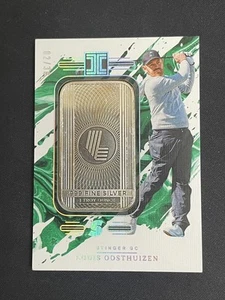 Louis Oosthuizen 2024-25 Panini Impeccable LIV Golf /30 .999 Fine Silver #SLL-LO - Picture 1 of 2