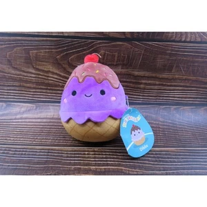 Squishmallows DIBBS NEW Sundae Cherry Ice Cream Scented Plush 5" NWT - Picture 1 of 6