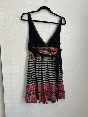 Mini Vestido Babydoll Free People Y2K De Colección Raro Talla 8 Coqueta de Hadas Cottage Foto 1 de 4