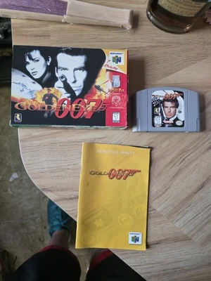 GoldenEye 007 (Nintendo 64, 1997). Complete. Free Shipping. Bond. Fast Ship - Image 1 of 4
