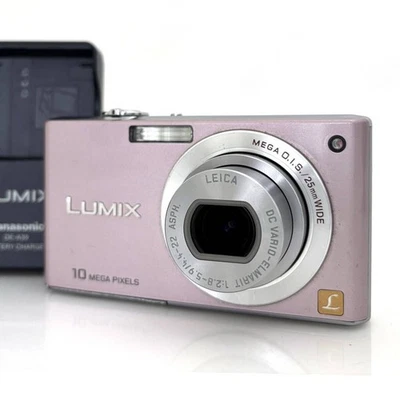 Cámara digital Panasonic LUMIX DMC-FX37 10,1 MP rosa casi como nueva probada en Japón Foto 1 de 4