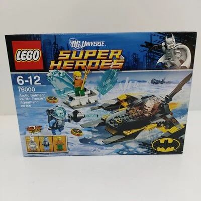 Lego DC Super Heroes 76000 Arctic Batman vs Mr Freeze: Aquaman on Ice Nuevo Sellado Foto 1 de 4