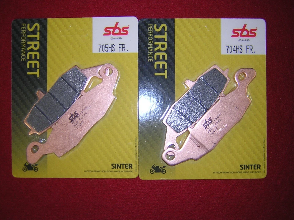 SUZUKI GSX750 98-08 SBS HS Compound Front Brake Pads SBS 704/705HS. New - Image 1 of 1