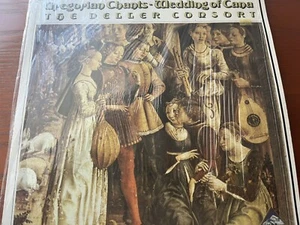 The Deller Consort Gregorian Chants Wedding of Cana Record Album Vinyl LP     NM - Picture 1 of 2