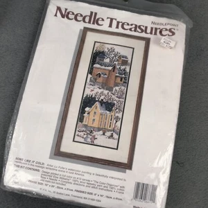 Kit de punta de aguja Needle Treasures Some Like it Cold 06611 sin abrir hogar de invierno - Imagen 1 de 5