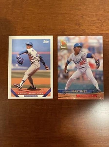 (2) 1993 Pedro Martinez Los Angeles Dodgers Rookie Cards NM CONDITION! HOF! - Bild 1 von 6