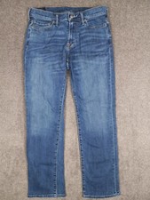 Abercrombie & Fitch Mens Jeans 30X30 (31x28) Kennan Straight Medium Wash Stretch