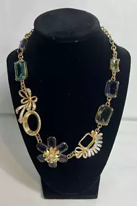 Carolee LUX Strasssteine STATEMENT HALSKETTE - Bild 1 von 16