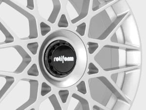 Rotiform BLQ-C Centerlock Nuts Center Cap 18 19 20 Inch Hex Porsche VW Bmw - Picture 1 of 8