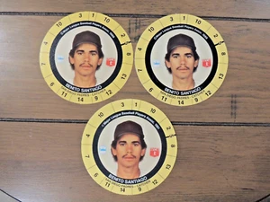 LOTE DE CARTAS BENITO SANTIAGO 1988/91 CADACO CON VARIACIÓN (3) PADRES LEYENDA - Imagen 1 de 2