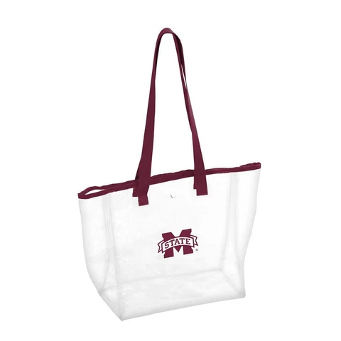 Mississippi State Bulldogs Clear Stadium Tote Bag Cover