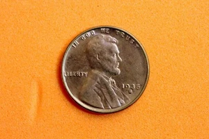 1935 S Lincoln centesimo di grano #M16971 - Foto 1 di 2