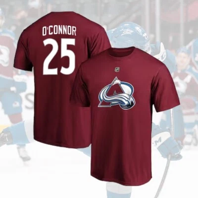 OFERTA 30% - Logan O'Connor #25 Colorado Avalanche nombre y número de fanáticos del jugador Foto 1 de 4