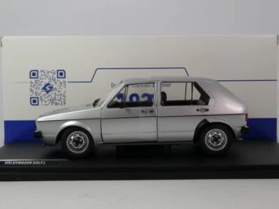 Solido Volkswagen Golf L gris metal 1983 1/18 S1800214 - Immagine 1 di 4