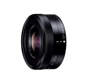 Panasonic H-FS12032 LUMIX G VARIO12-32mm F3.5-5.6 ASPH. MEGA O.I.S. Black New - Picture 1 of 7