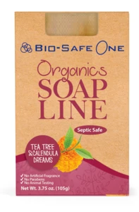 Bio-Safe One, Inc. Tea Tree & Calendula Dreams Organic Soap Bar 3.75 oz Handmade - Picture 1 of 15