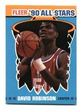 1990 Fleer All-Stars # 10 David Robinson