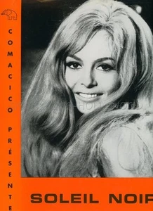 MICHELE MERCIER DANIEL  GELIN VALENTINA CORTESE  SOLEIL NOIR 1966 RARE SYNOPSIS - Picture 1 of 2