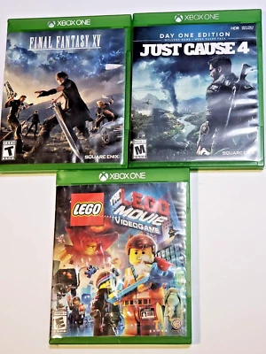 Final Fantasy XV Xbox One Just Cause 4 day one edition/ Lego Movie Videogame - Image 1 of 4