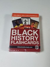 Black History Flash Cards - Vol 5 Afro-Latino Caribbean - Urban Intellectuals