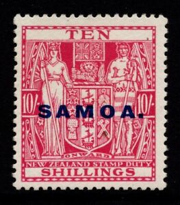 SAMOA 1932 ARME 10er, SG 173, SEHR FEIN NEUWERTIG, KAT. £55