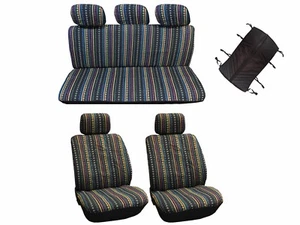 Juego de funda de asiento manta mexicana universal Cabo Saddle de 10 piezas - Imagen 1 de 3