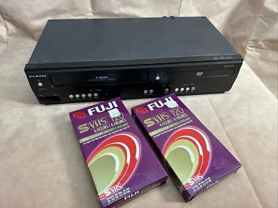 Funai DV220FX4 DVD/VHS Combo Unit 4-Head VHS Player Tested Working No Remote AV3 - Image 1 of 4