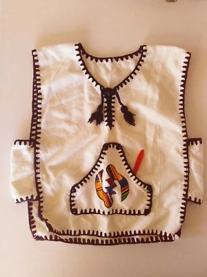  Prendas para el torso hechas a mano con bolsillo frontal diseño africano un bolsillo para niñas  Foto 1 de 4