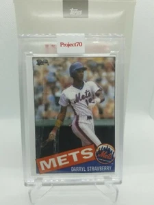 Topps PROJECT 70 Card 57 - 1985 Darryl Strawberry by Bobby Hundreds - Picture 1 of 2