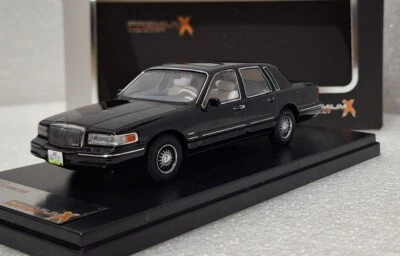 WOW Lincoln Town Car 1996 4 puertas negro 1:43 Premium-X PRD101 IXO ¡EXTREMADAMENTE RARO! Foto 1 de 4