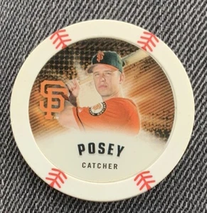 2013 Topps MLB Chipz SP White Border Buster Posey - Picture 1 of 2