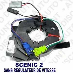 Contacteur tournant Airbag POUR RENAULT SCENIC 2 GRAND SCENIC 2 SANS REGULATEUR - Picture 1 of 8