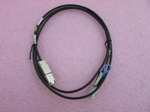 Genuine HP SAS 2M Cable Ext mini SAS (SFF8088) to mini SAS (SFF8088) 406592-001 - Picture 1 of 7