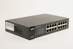 ZyXEL BRAND FAST-ETHERNET ES1100-16 16-Port Ethernet Switch CBC 618762 - Picture 1 of 5