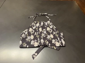 Billabong Damen Neckholder Top geblümt dunkelbraun Large - Bild 1 von 7