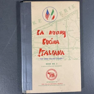 La Buona Cucina Italiana Book II By Italian Cultural Society VTG PB Book 1978 - Picture 1 of 24