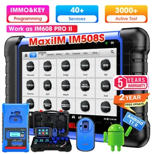 2025 Autel MaxiIM IM508S+XP400 Pro as IM608PRO II IMMO Key Programming Tool - Picture 1 of 15
