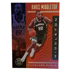2019-20 Panini Illusions KHRIS MIDDLETON #31 Ruby Parallel Bucks #191/199 - Picture 1 of 2