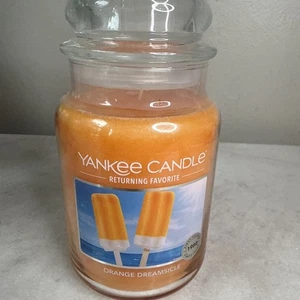 Yankee Candle Orange Dreamsicle 22oz LARGE Jar, Retired Scent New - Picture 1 of 5