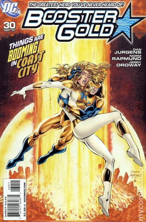 Booster Gold #30 VG 2010 Stock Image Low Grade - Image 1 of 1
