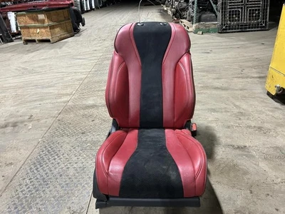 2023 ACURA MDX Red and Black Leather Passenger Right Side Front Seat 12 Way Seat Foto 1 de 4
