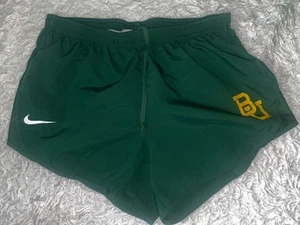 Baylor Bears Team Women Shorts Green Nike Sz small - Picture 1 of 8