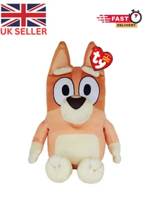 TY Originale Beanie Babies Collezione Bluey Bingo 18 cm Peluche Morbido UK STOCK - Foto 1 di 5