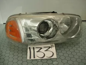 00 01 02 03 04 05 06 Yukon XL PASSENGER Side Used Headlight Front Lamp #1133-H  - Picture 1 of 8