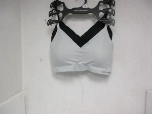 Lucky Brand  2 Pack Laser Lounge Bralettes 1 Sand/,1 Black Size Small NWOT !!! - Picture 1 of 2