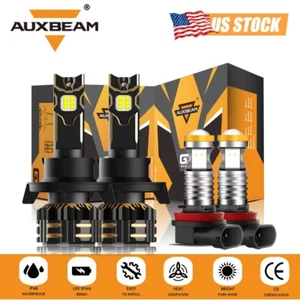 Faro LED AUXBEAM Hi/Lo/Bombillas antiniebla Canbus para Chevy Cruze 2011-2015 - Imagen 1 de 15