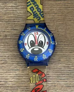 Mickey mouse watch vintage 90's rotating bezel original bracelet collectible - Picture 1 of 5