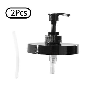 1Pcs With Plastic Tube Liquid Soap Dispenser Smooth Press Pump Head Shampoo