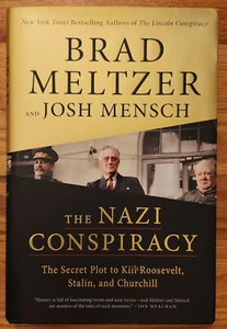 The Nazi Conspiracy HC Book Brad Meltzer & Josh Mensch 2023 FIRST EDITION - Imagen 1 de 4